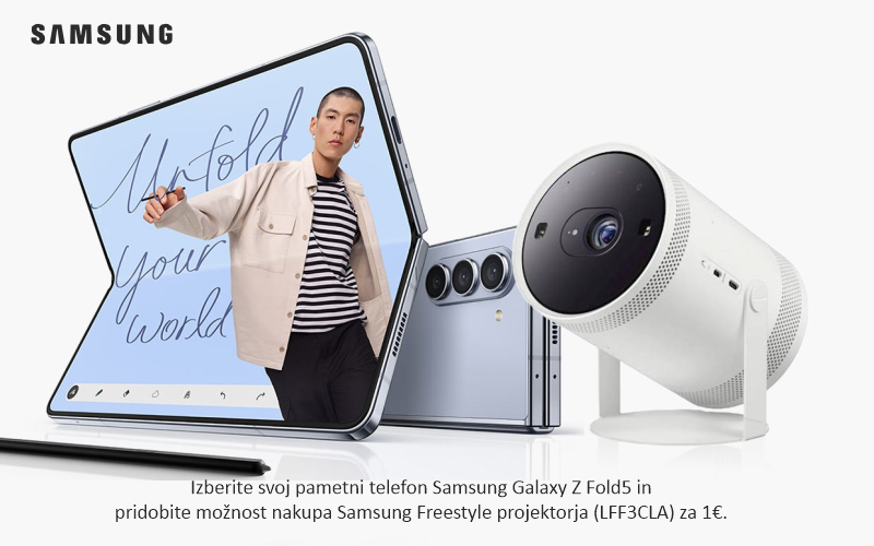 Telemach promocija Samsung Galaxy Z Fold5 / december 2023
